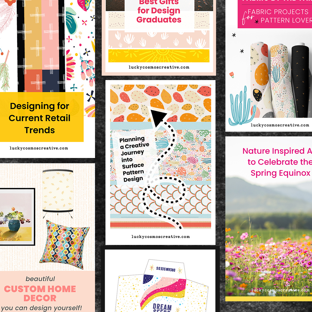 image shows six Pinterest pins tiled visually.